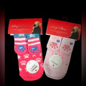 Marilyn Monroe Matching Pet and Owner Socks Doggie and Me